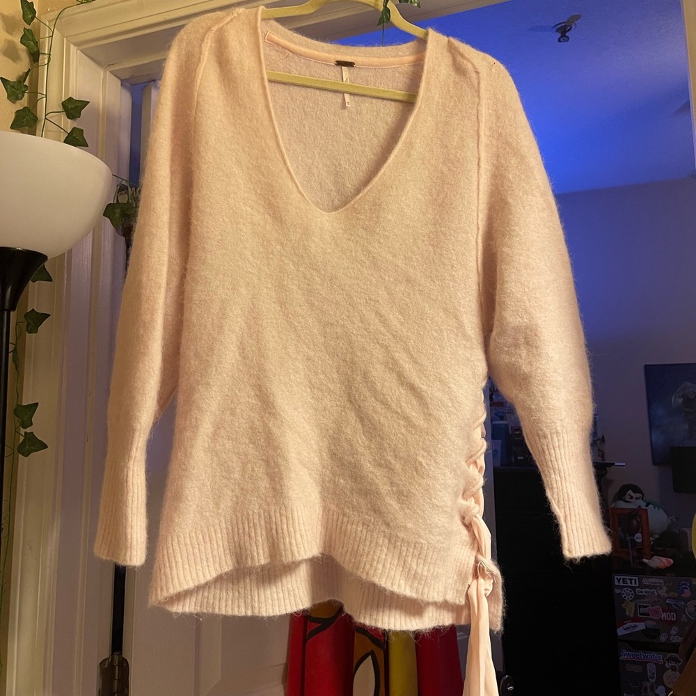 Women’s Free People Lace Up Sweater